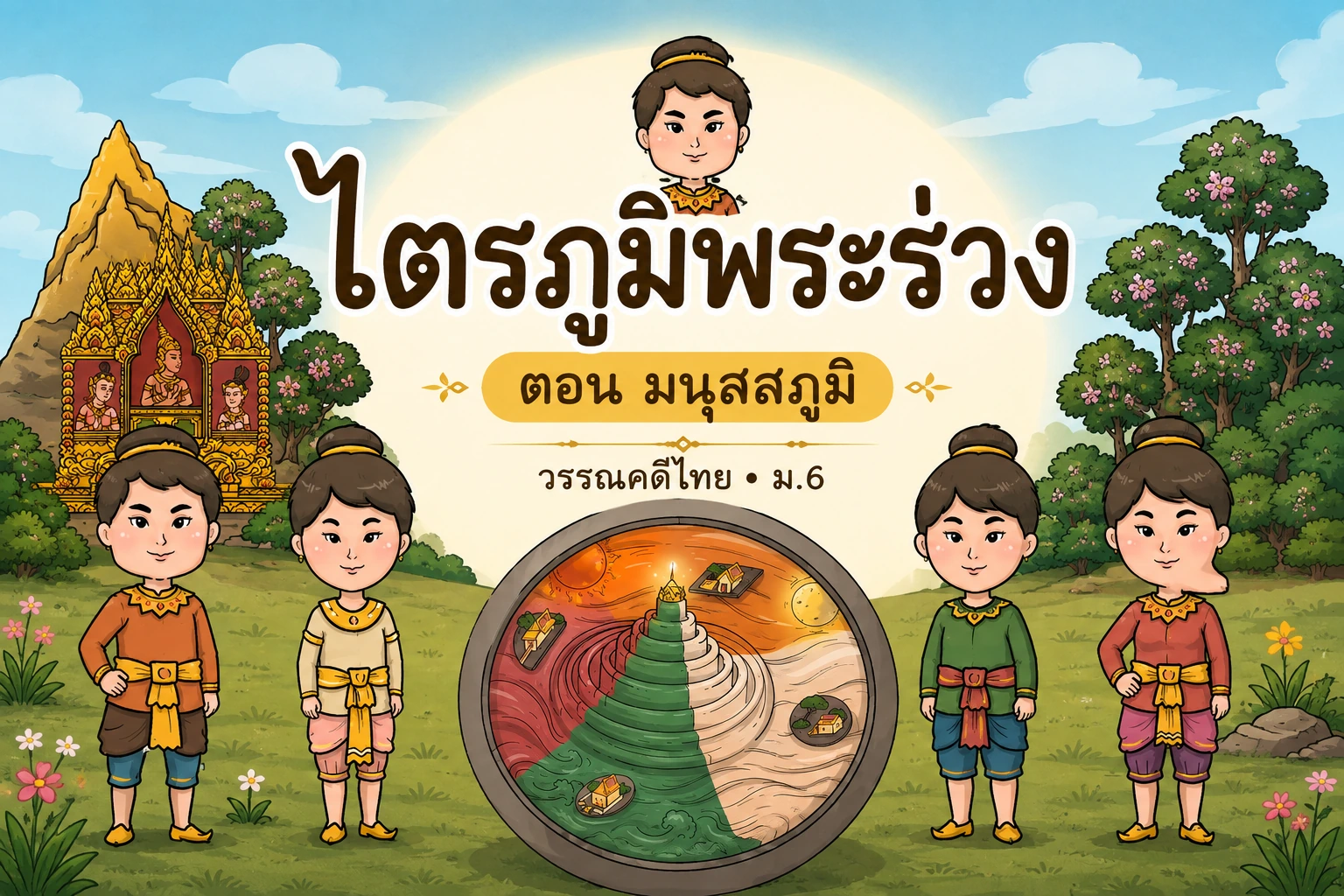 ไตรภูมิพระร่วง ตอน มนุสสภูมิ